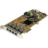 Startechcom 4 Port Gigabit Power Over Ethernet Pcie Network Card - Pse Poe Pci Express Nic