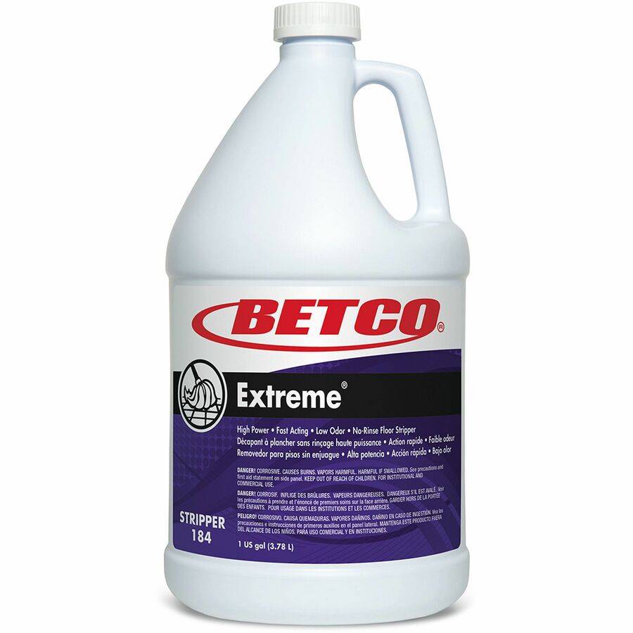 Betco Extreme High Power Fast Acting Low Odor No-Rinse Floor Stripper
