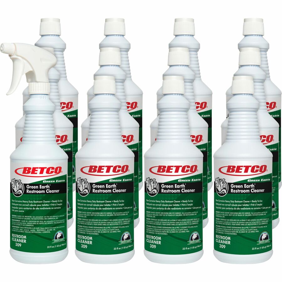 Green Earth Ready to Use Non Corrosive Heavy Duty Restroom Cleaner
