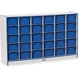 Jonti-Craft Rainbow Accents Cubbie-Trays Storage Unit