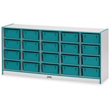 Jonti-Craft Rainbow Accents Cubbie Mobile Storage