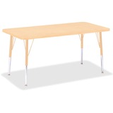 Jonti-Craft Berries Elementary Maple Laminate Rectangle Table