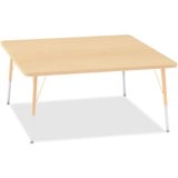 Jonti-Craft Berries Adult Height Maple Topedge Square Table