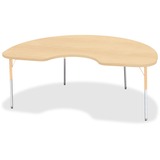Jonti-Craft Berries Adult Height Maple Topedge Kidney Table