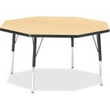 Jonti-Craft Berries Elementary Height Color Top Octagon Table
