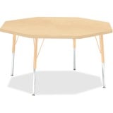 Jonti-Craft Berries Elementary Height Maple Topedge Octagon Table