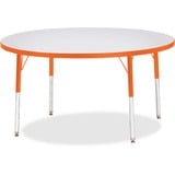 Jonti-Craft Berries Adult Height Color Edge Round Table