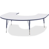 Jonti-Craft Berries Elementary Height Prism Edge Horseshoe Table