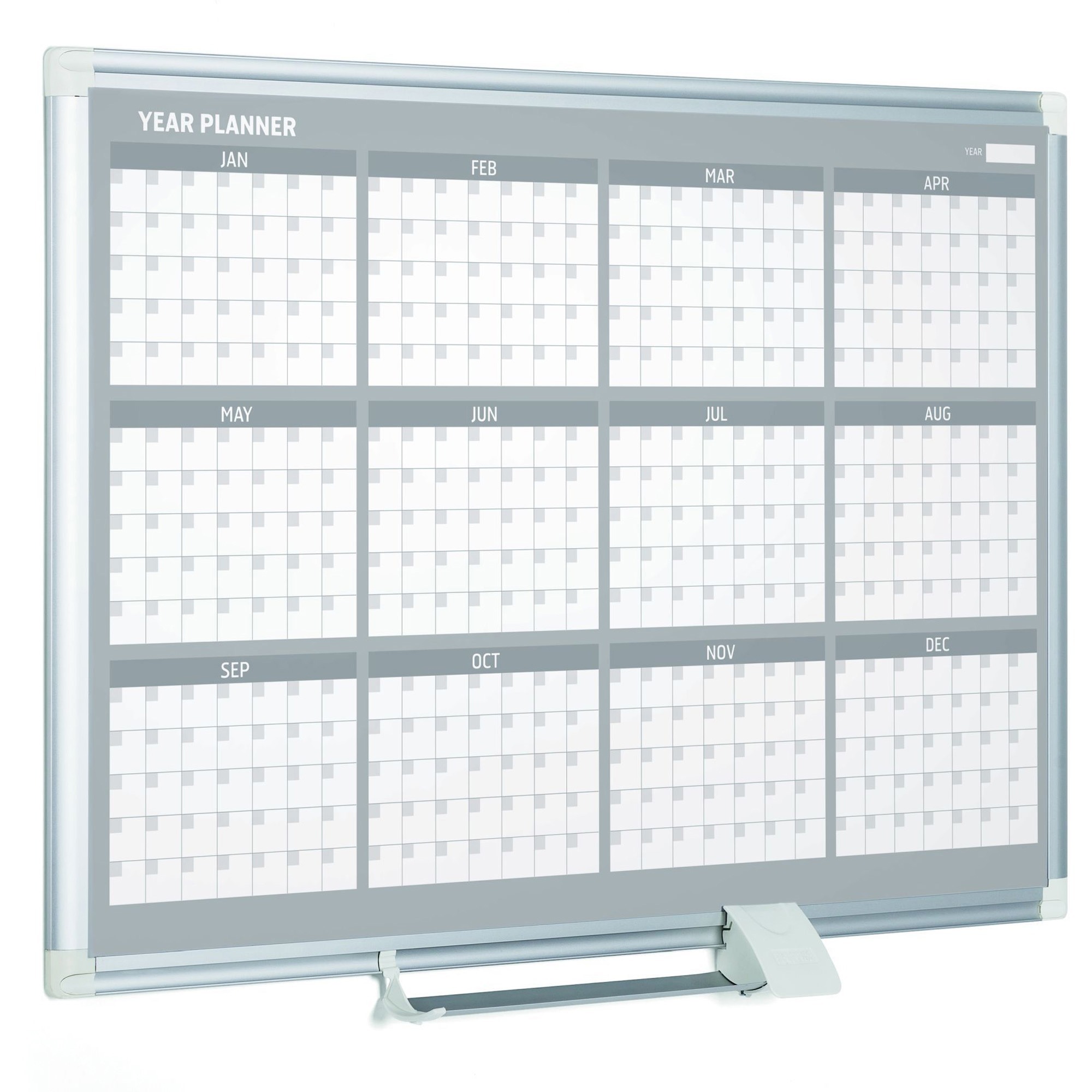Mastervision 36 12-Month Calendar Planning Board