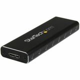 StarTech.com Drive Enclosure SATA/600, M.2 - USB 3.0 Micro-B Host Interface - UASP Support External - Black - TAA Compliant