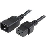 Startechcom 3 Ft Heavy Duty 14 Awg Computer Power Cord - C19 to C20