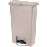 Rubbermaid Commercial Slim Jim 13g Front Step Container