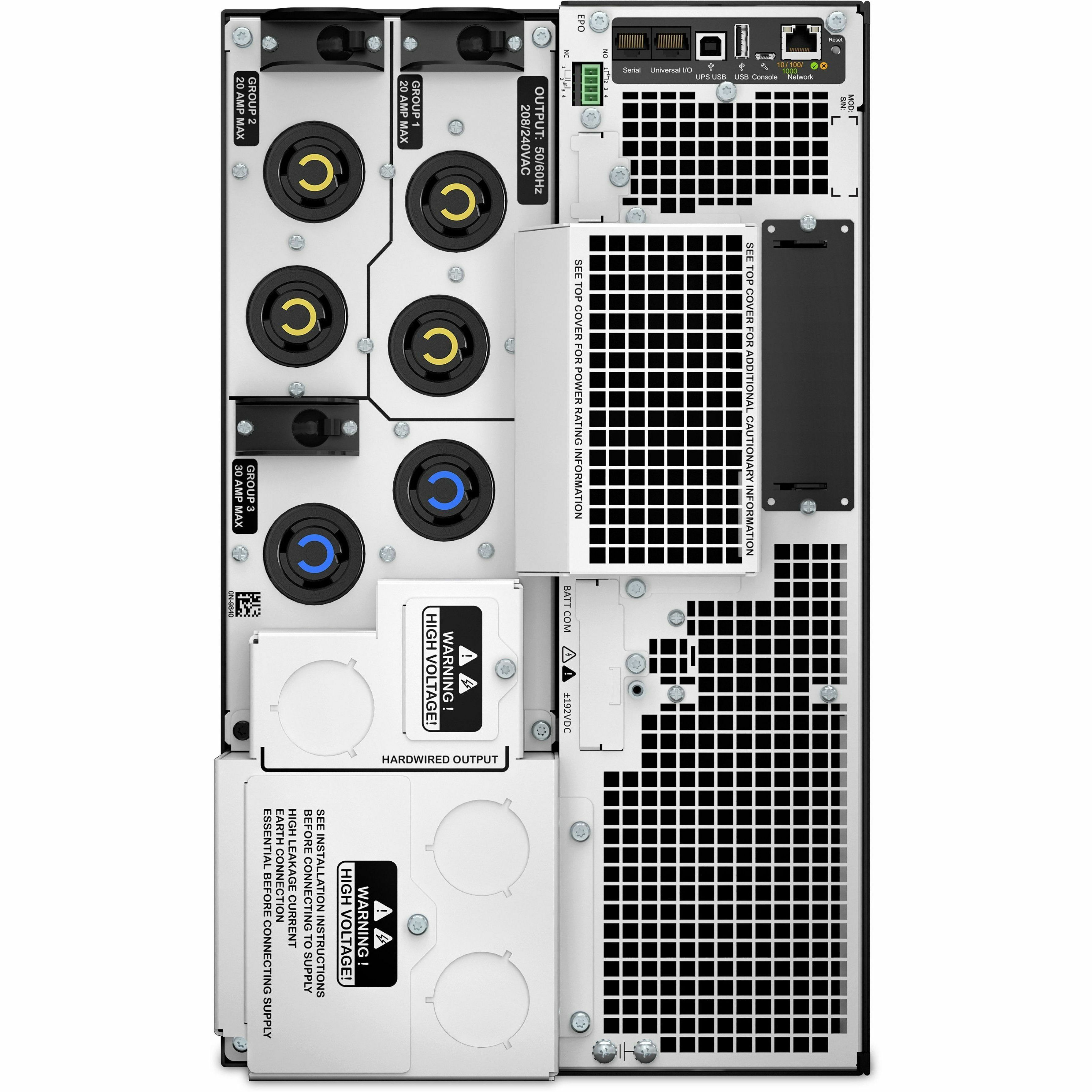APC by Schneider Electric Smart-UPS SRT 8000VA 208V IEC