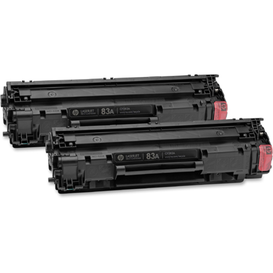 Hp 83a (Cf283ad) Original Laser Toner Cartridge - Dual Pack - Black - 2 Carton
