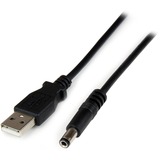 Startechcom 2m Usb to Type N Barrel Cable - Usb to 55mm 5v Dc Power Cable