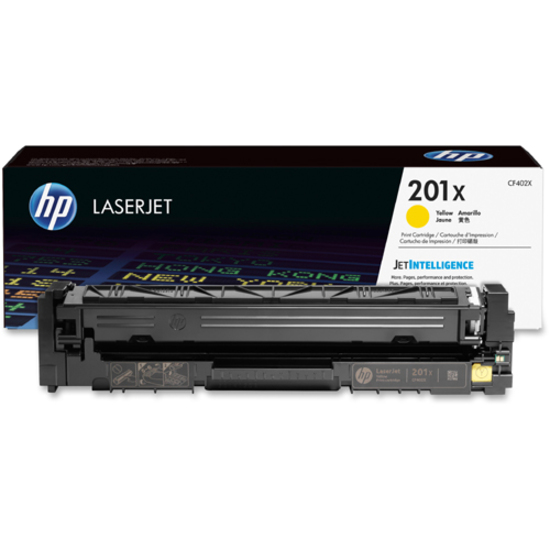 Hp 201x (Cf402x) Original High Yield Laser Toner Cartridge - Single Pack - Yellow - 1 Each