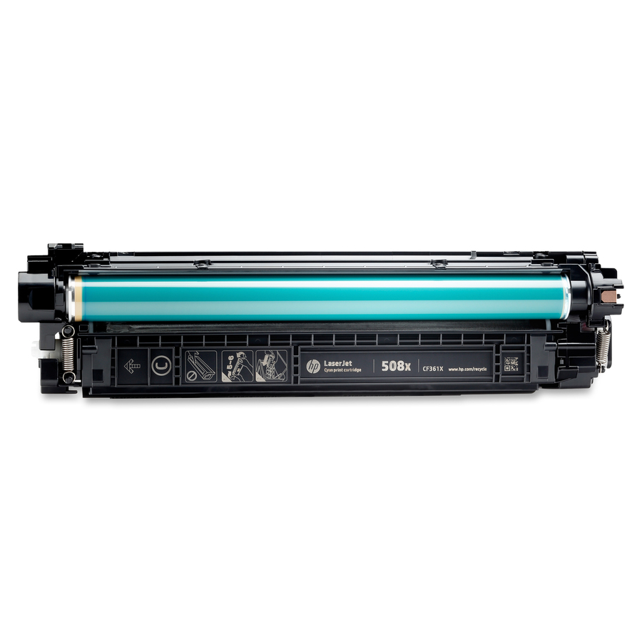 Hp 508x (Cf361x) Original High Yield Laser Toner Cartridge - Single Pack - Cyan - 1 Each