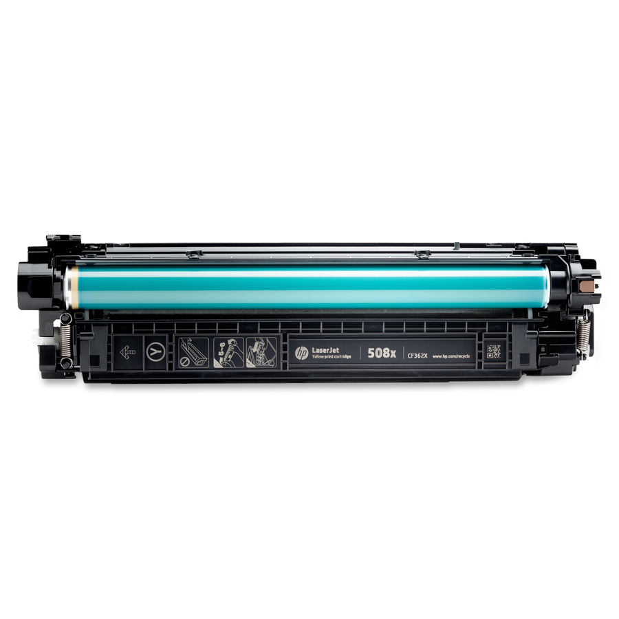 Hp 508x (Cf362x) Original High Yield Laser Toner Cartridge - Single Pack - Yellow - 1 Each