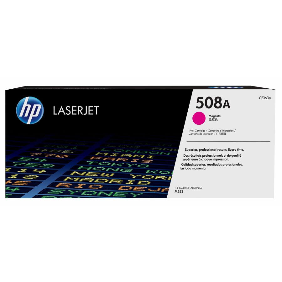 Hp 508a (Cf363a) Original Laser Toner Cartridge - Single Pack - Magenta - 1 Each