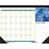House of Doolittle Earthscapes Flowers 18-12 Desk Pad