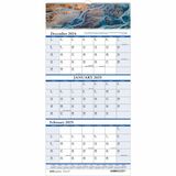 House of Doolittle Scenic 3-Month Compact Wall Calendar