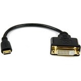 StarTech.com Mini HDMI to DVI-D Adapter M/F - 8in
