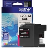 Brother Genuine Lc20em Inkvestment Super High Yield Magenta Ink Cartridge