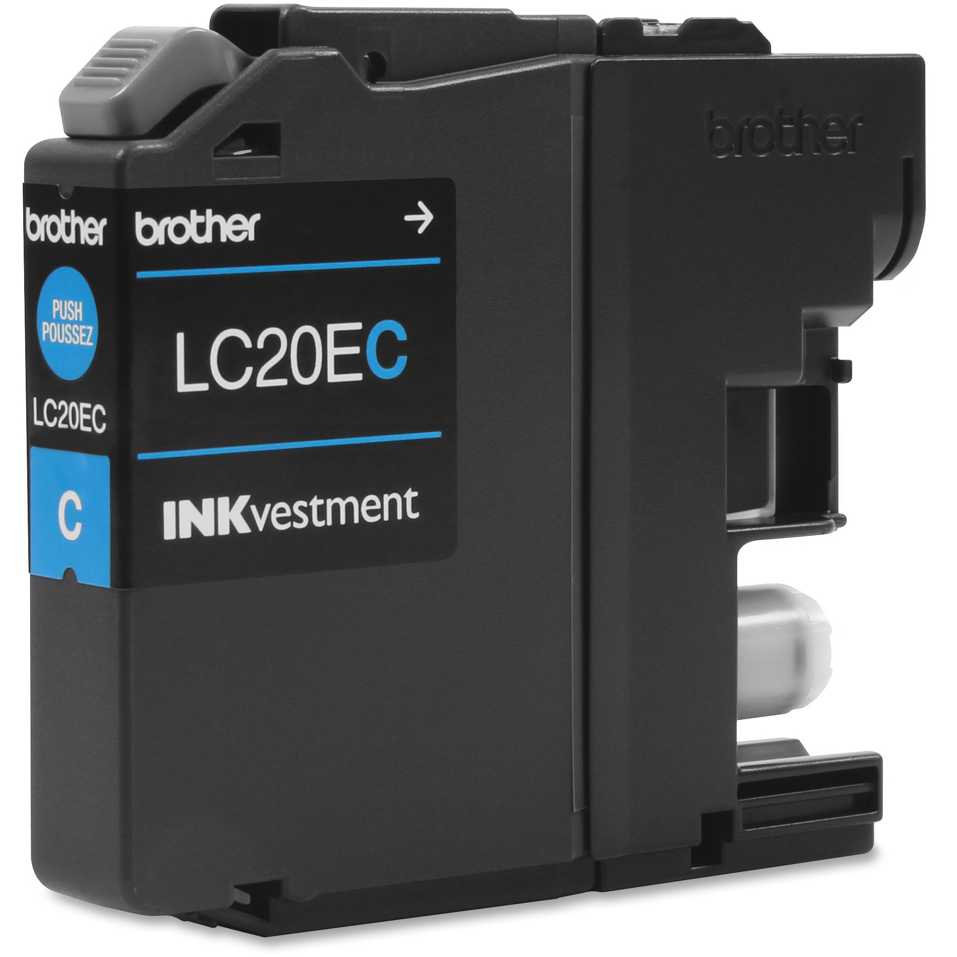 Brother Genuine Lc20ec Inkvestment Super High Yield Cyan Ink Cartridge