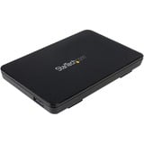 StarTech.com Drive Enclosure SATA/600 - USB 3.1 Micro-B Host Interface - UASP Support External - Black