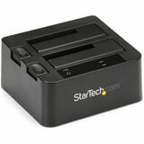 StarTech.com Drive Dock SATA/600 - USB 3.1 Type B Host Interface - UASP Support External - Black