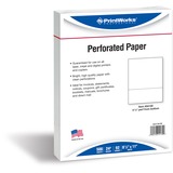 Printworks Professional Pre-Perforated Paper for Invoices Statements Gift Certificates & More