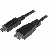 Startechcom Usb C to Micro Usb Cable - 3 Ft 1m - Usb 31 Cable - 10gbps - Micro Usb Cord - Usb Type C to Micro Usb Cable