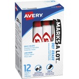 Avery&Reg Marks-a-Lot Desk-Style Dry Erase Markers