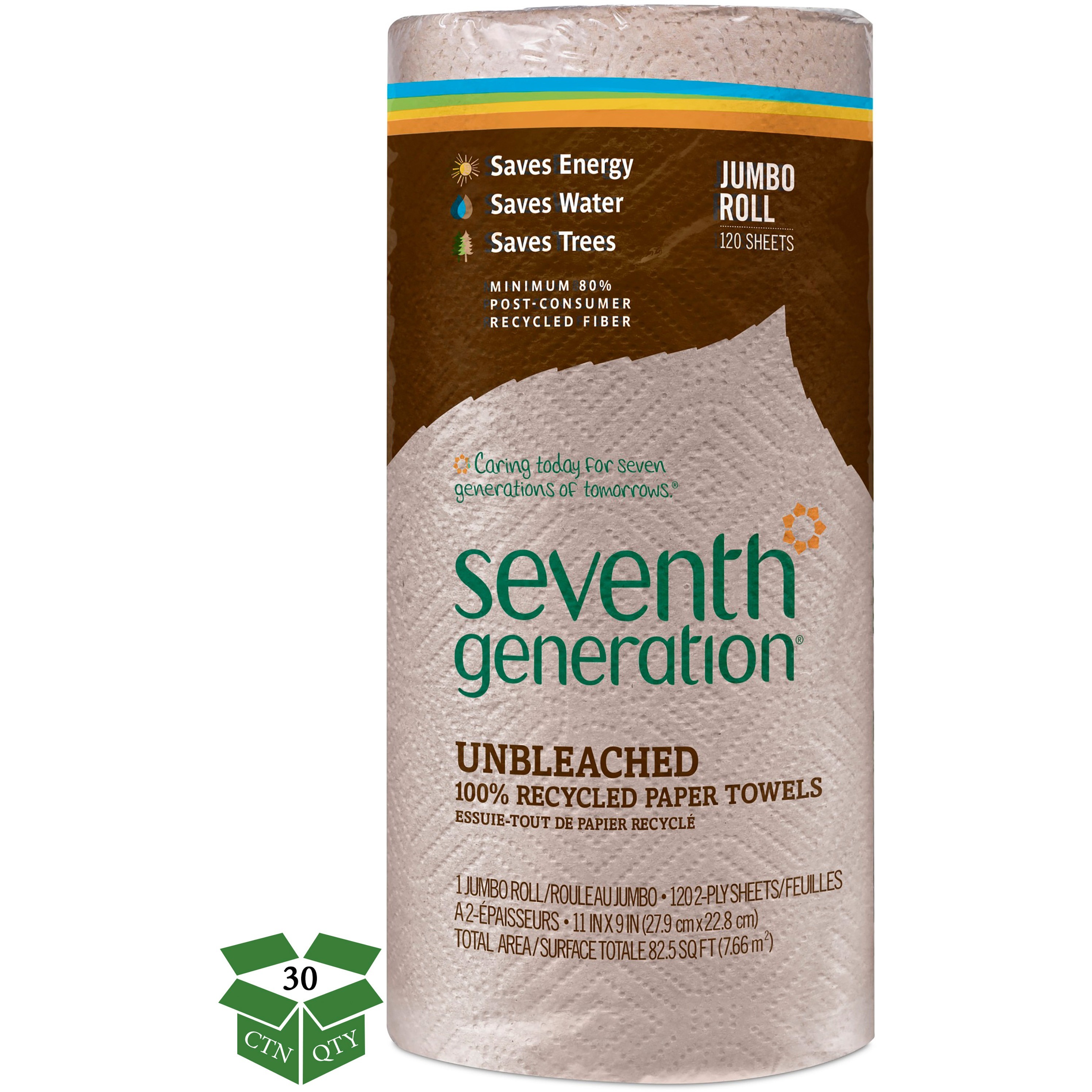 Seventh Generation 100 Recycled Paper Towels