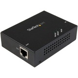 Startechcom 1 Port Gigabit Poe Extender - 8023at and 8023af - 100 M (330 Ft) - Power Over Ethernet Extender - Poe Repeater Network Extender