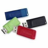 16gb Store N Go&Reg Usb Flash Drive - 4pk - Red Green Blue Black