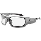 Ergodyne Fog-Off Clear Lensgray Frame Safety Glasses