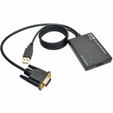 Tripp Lite Vga to Hdmi Active Adapter Cable with Audio and Usb Power (Mf) 1080p 6 in (152 Cm)