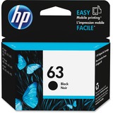 Hp 63 Original Inkjet Ink Cartridge - Black - 1 Pack