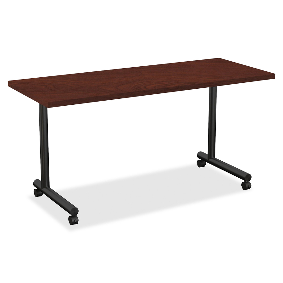 Lorell Rectangular Invent Tabletop - Mahogany