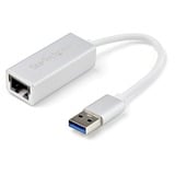 Startechcom Usb 30 to Gigabit Network Adapter - Silver - Sleek Aluminum Design Ideal for Macbook Chromebook or Tablet