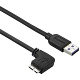 Startechcom 05m 20in Slim Micro Usb 30 (5gbps) Cable - Mm - Usb 30 a to Left-Angle Micro Usb - Usb 32 Gen 1