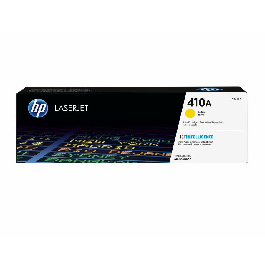 Hp 410a Original Laser Toner Cartridge - Single Pack - Yellow - 1 Each