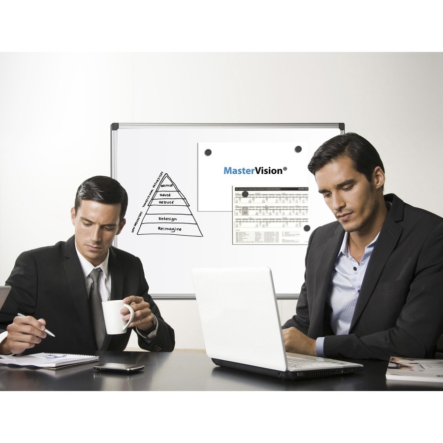 Bi-Silque Porcelain Magnetic Dry Erase Board