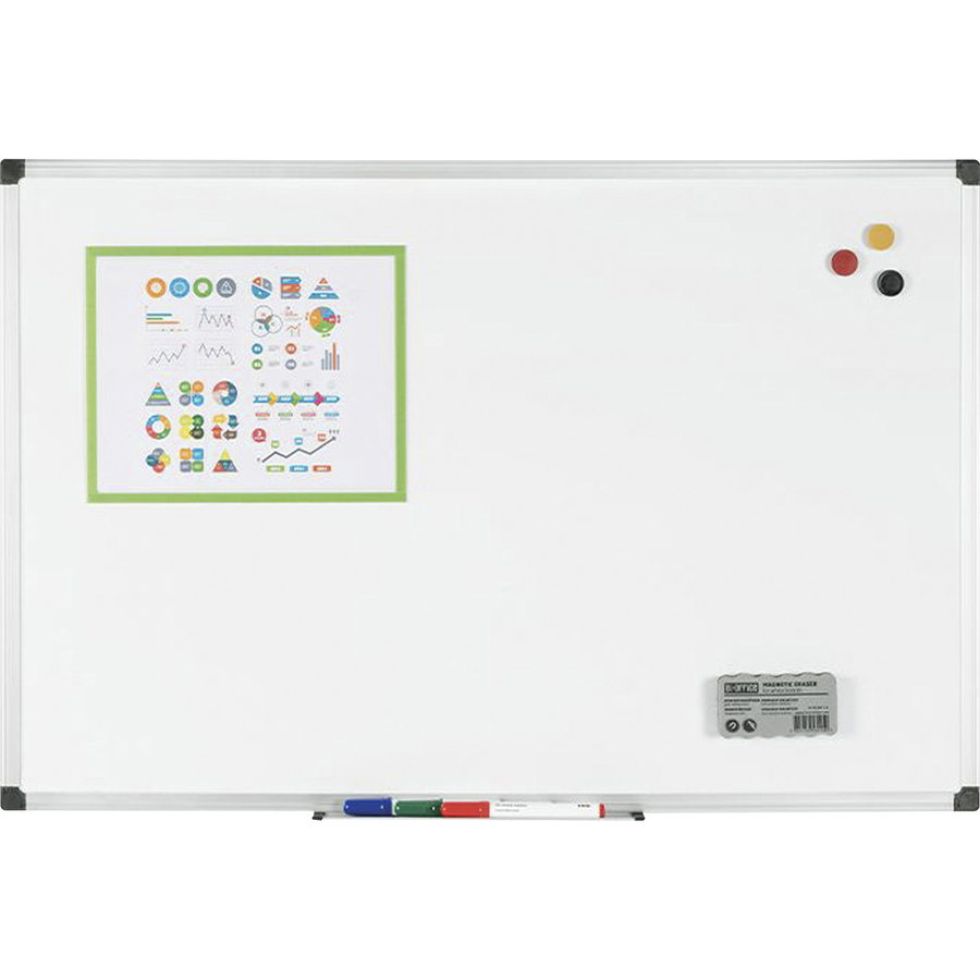 Bi-Silque Porcelain Magnetic Dry Erase Board