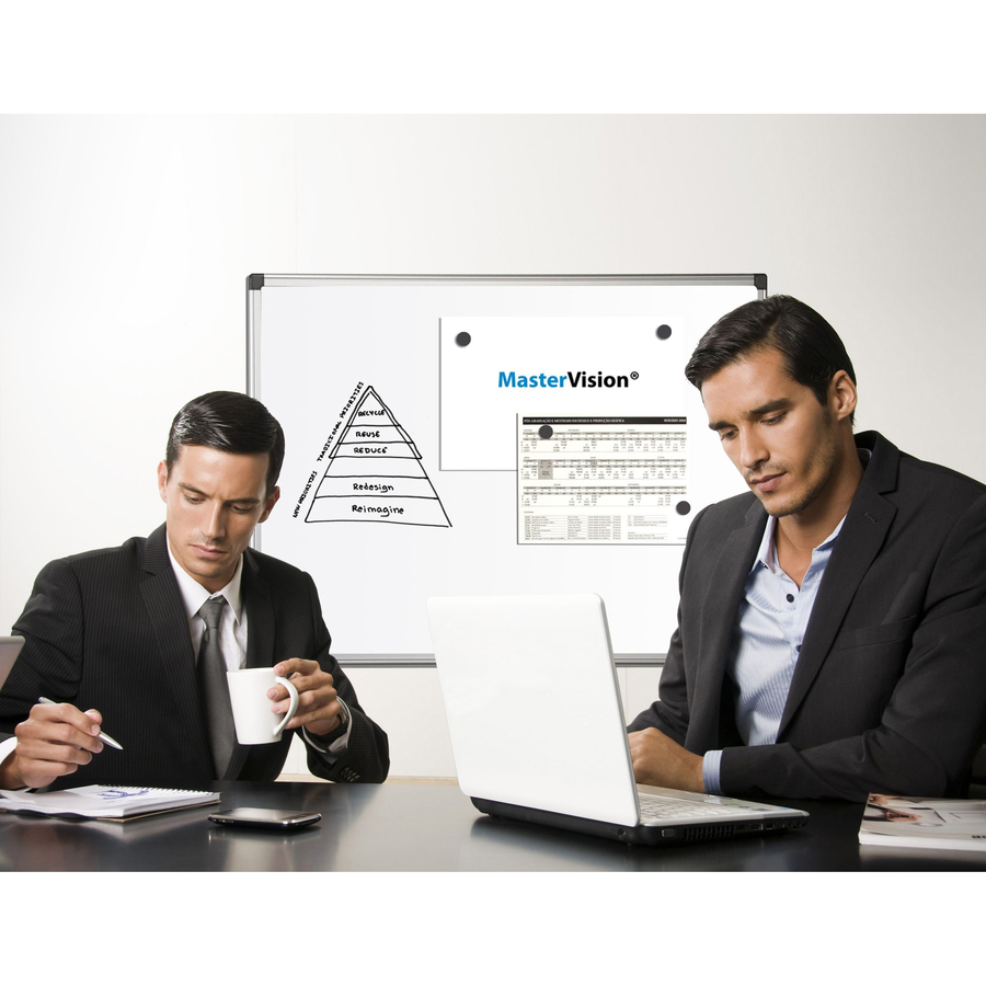 Bi-Silque Porcelain Magnetic Dry Erase Board