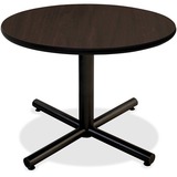 Lorell Hospitality Espresso Laminate Round Tabletop