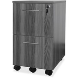 Mayline Gray Laminate Filefile Mobile Pedestal File