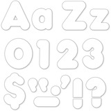 Trend White 4 Casual Ready Letters Combo Pack