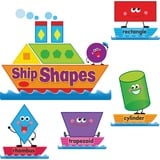 Trend Ship Shapescolors Bulletin Board Set